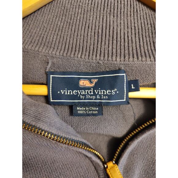 Vineyard Vines Performance Men’s M 1/4 Zip Long Sleeve Sweater Blue AAC54 - Picture 6 of 6